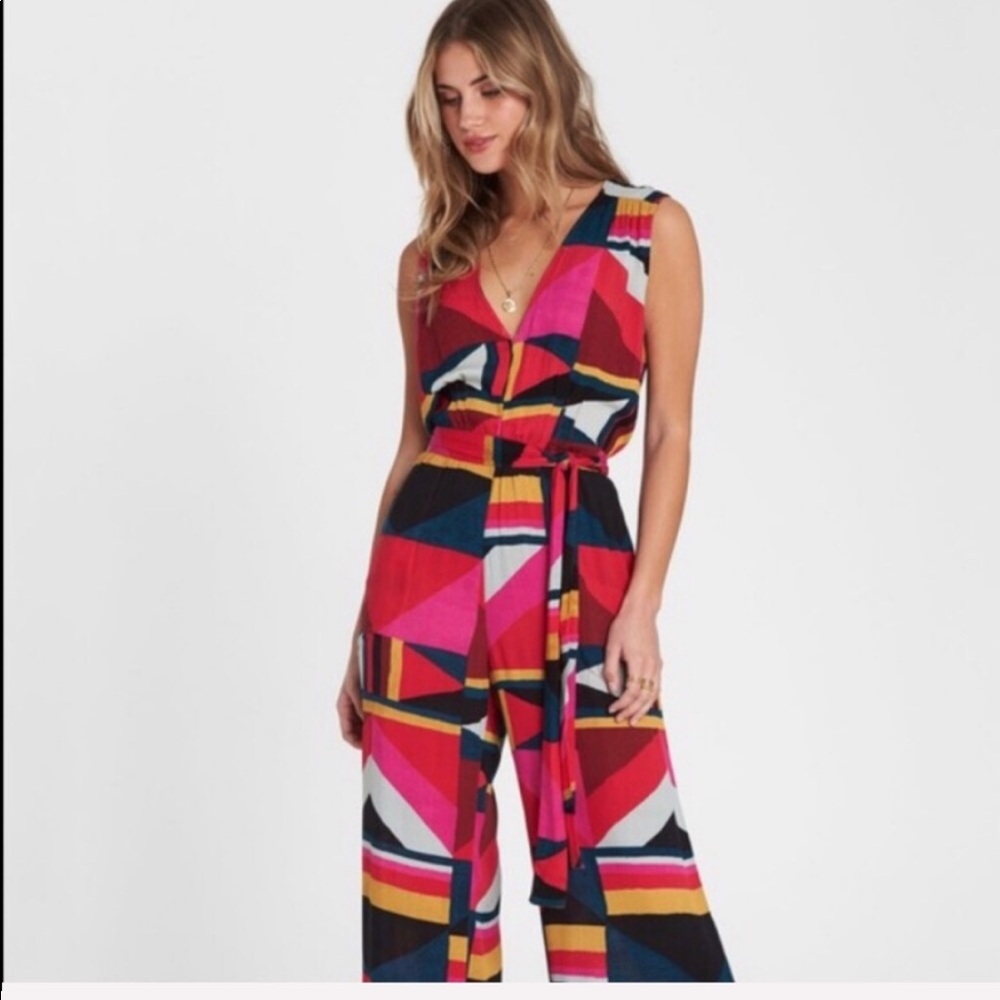 🌴🌼BILLABONG- SEEING TRICKS JUMPSUIT 🌼🌴 - Picture 5 of 8